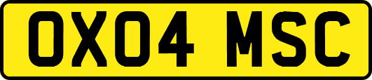OX04MSC
