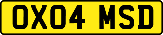 OX04MSD