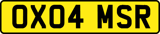 OX04MSR