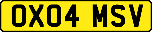 OX04MSV