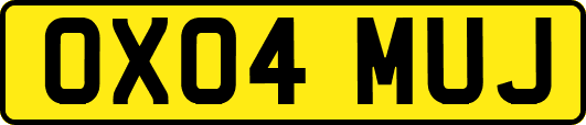 OX04MUJ