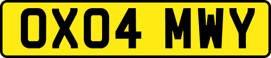 OX04MWY