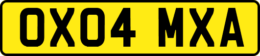 OX04MXA