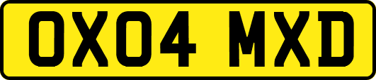 OX04MXD