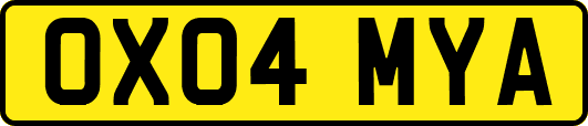 OX04MYA