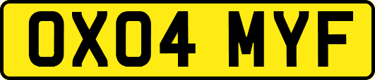 OX04MYF