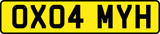 OX04MYH
