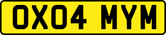 OX04MYM