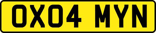 OX04MYN