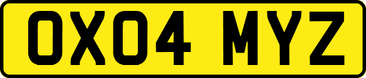 OX04MYZ