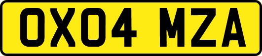 OX04MZA
