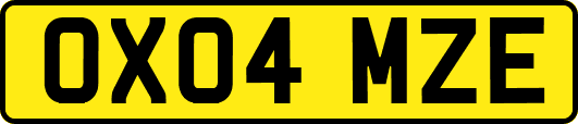 OX04MZE