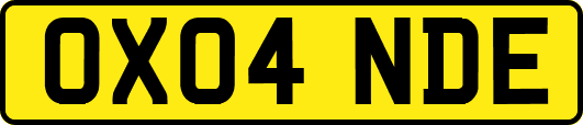 OX04NDE