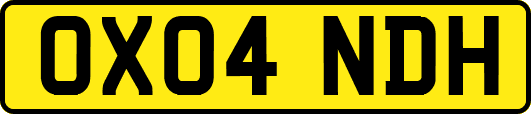 OX04NDH