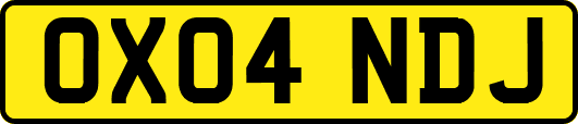 OX04NDJ