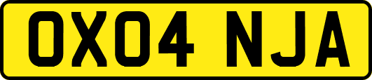OX04NJA