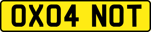 OX04NOT