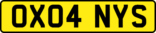 OX04NYS