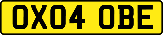 OX04OBE