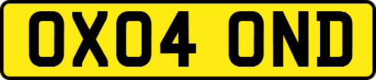 OX04OND