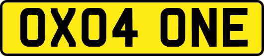 OX04ONE