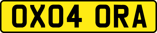 OX04ORA