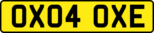 OX04OXE