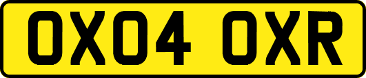 OX04OXR