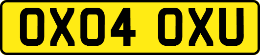 OX04OXU