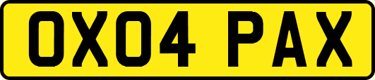 OX04PAX