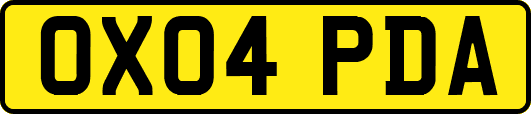 OX04PDA