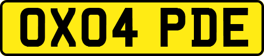 OX04PDE