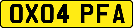 OX04PFA