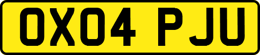 OX04PJU