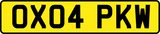 OX04PKW