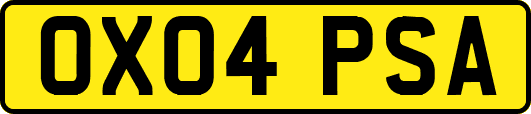 OX04PSA