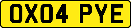 OX04PYE