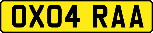 OX04RAA