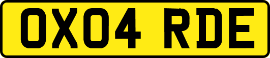 OX04RDE