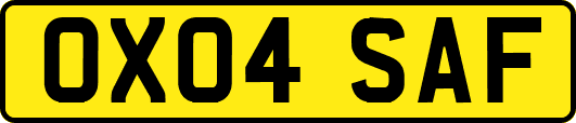 OX04SAF