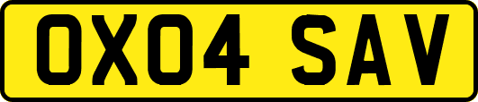 OX04SAV