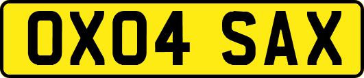 OX04SAX