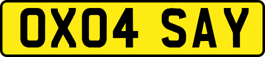 OX04SAY