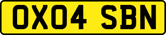 OX04SBN