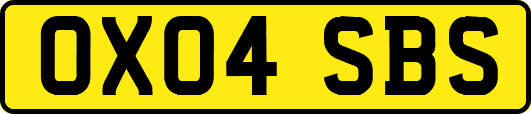 OX04SBS