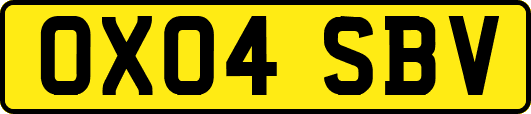 OX04SBV