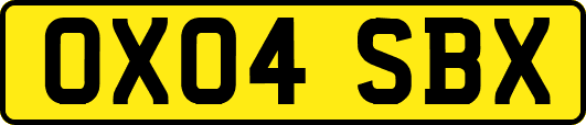 OX04SBX