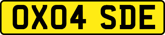 OX04SDE