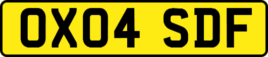 OX04SDF