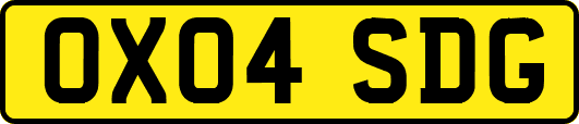 OX04SDG